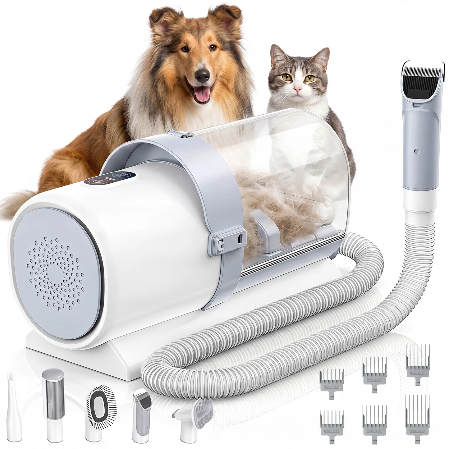 FurVac Pro™ - 5-in-1 Grooming Station