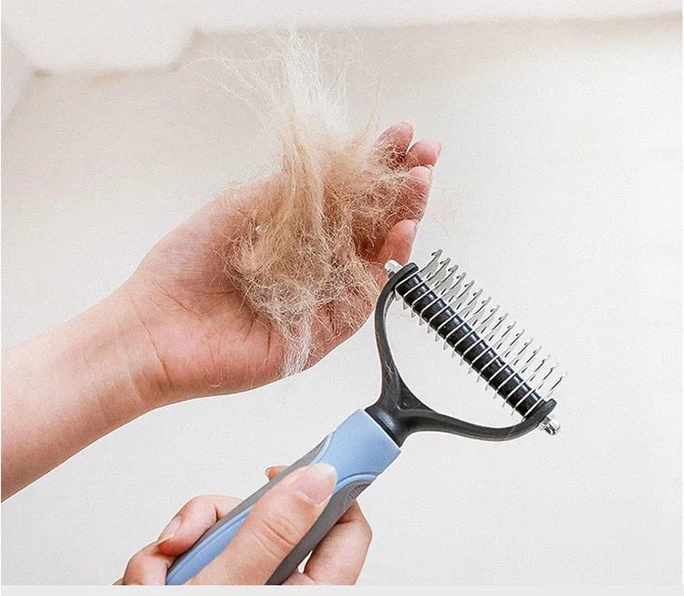 Tool Brush Detangling Hair Removal Deshedding Dematting Pet Dog Combs for Dog and Cat